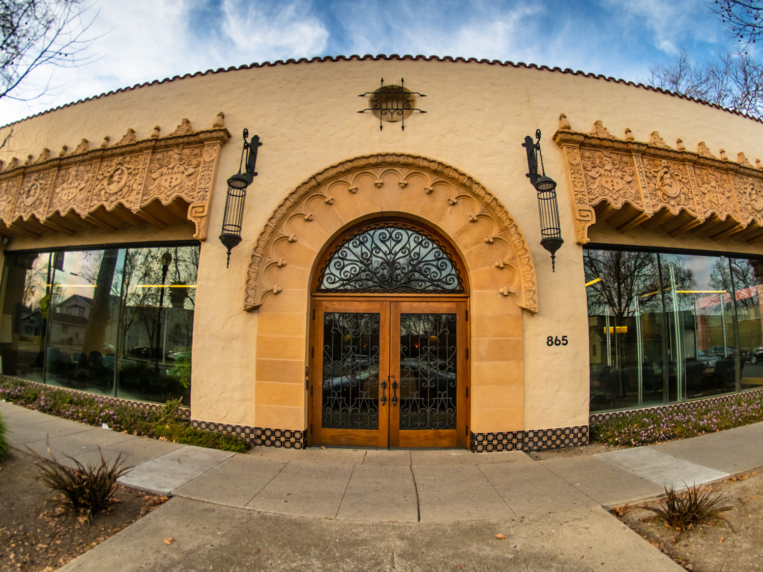 Fish Eye Lens: The ALameda & Downtown San Jose
